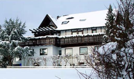 Pension Zur schönen Aussicht Hallenberg Exterior foto